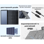 EcoFlow Сонячна панель 220W Solar Panel - Зображення 2